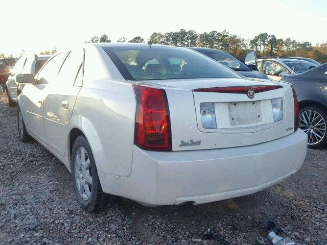 1G6DP577770198196 - 2007 CADILLAC CTS HI FEA WHITE photo 3