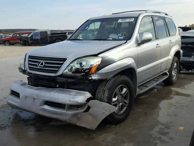 JTJBT20XX80151459 - 2008 LEXUS GX 470 SILVER photo 2