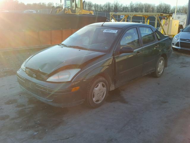 1FAFP33P51W360644 - 2001 FORD FOCUS LX GREEN photo 2