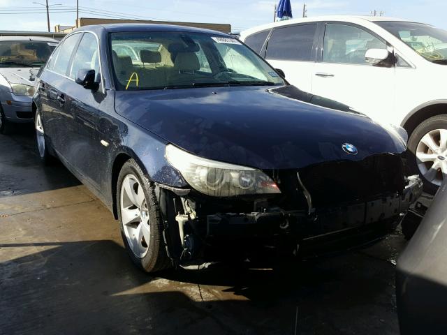 WBANU53578CT07011 - 2008 BMW 528 I BLUE photo 1