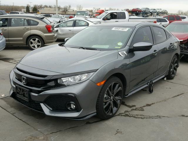 SHHFK7H46HU222185 - 2017 HONDA CIVIC SPOR GRAY photo 2