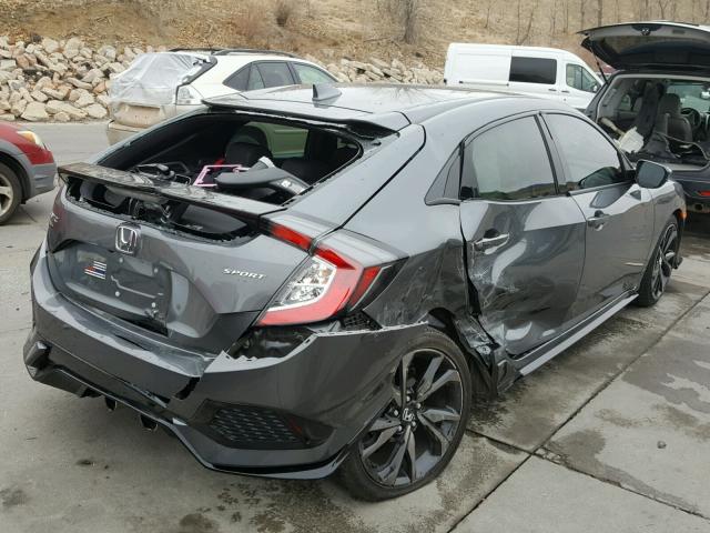 SHHFK7H46HU222185 - 2017 HONDA CIVIC SPOR GRAY photo 4
