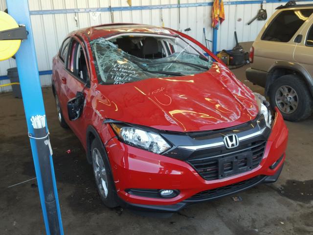 3CZRU6H54GM750534 - 2016 HONDA HR-V EX RED photo 1