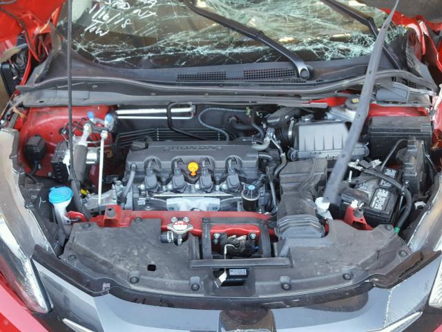 3CZRU6H54GM750534 - 2016 HONDA HR-V EX RED photo 7