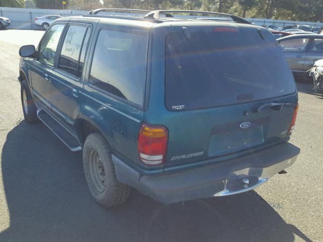 1FMZU34E9WZB07065 - 1998 FORD EXPLORER GREEN photo 3