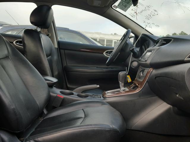 3N1AB7AP4DL688647 - 2013 NISSAN SENTRA S RED photo 5