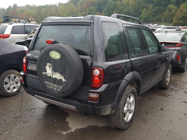 SALNY22284A297617 - 2004 LAND ROVER FREELANDER BLACK photo 4