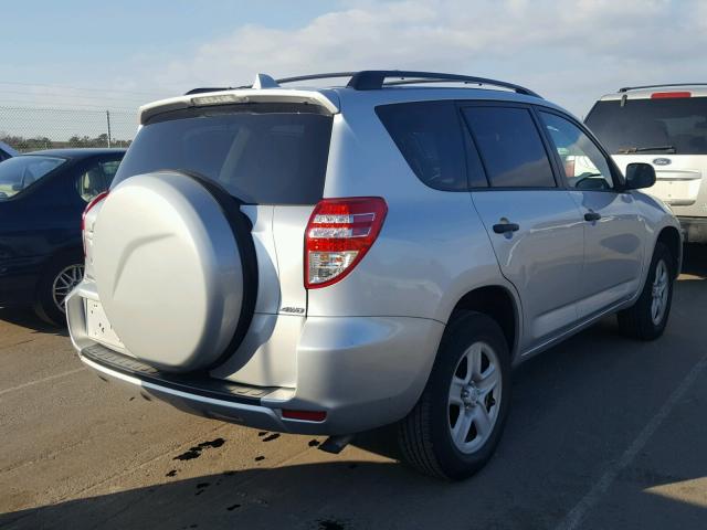 2T3BF4DV4AW076029 - 2010 TOYOTA RAV4 SILVER photo 4