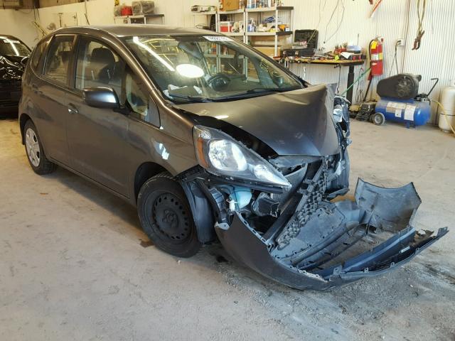 JHMGE8H35CC022171 - 2012 HONDA FIT GRAY photo 1