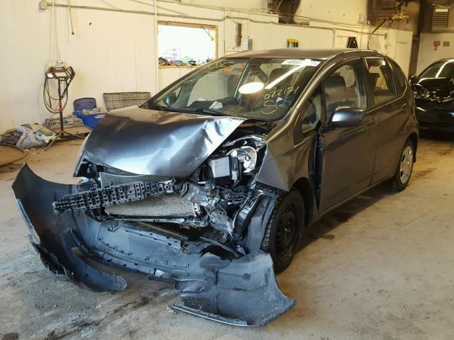 JHMGE8H35CC022171 - 2012 HONDA FIT Gris photo 2