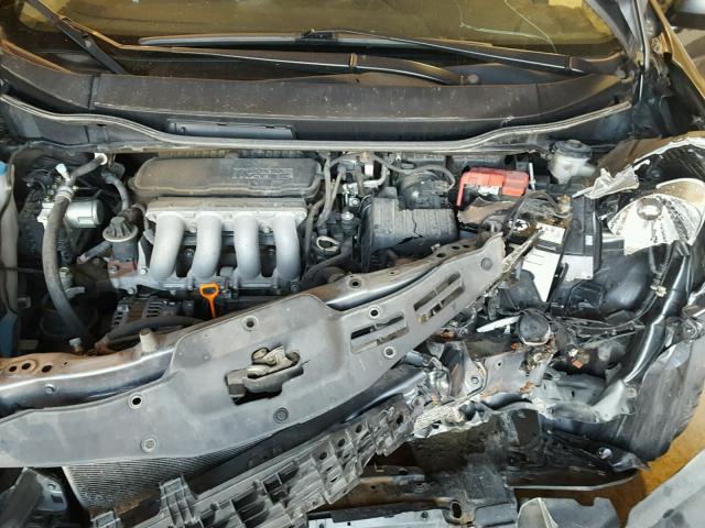 JHMGE8H35CC022171 - 2012 HONDA FIT Gris photo 7
