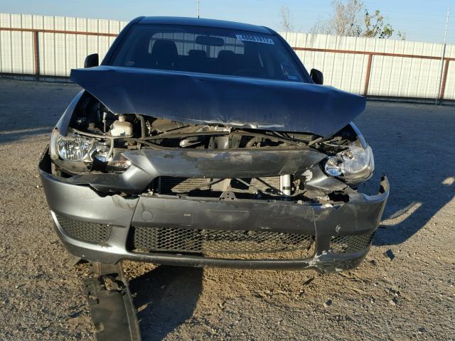 JA32U2FU7BU030089 - 2011 MITSUBISHI LANCER ES/ SILVER photo 10