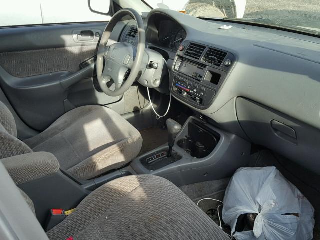 2HGEJ8640WH620879 - 1998 HONDA CIVIC EX 银色 照片 5