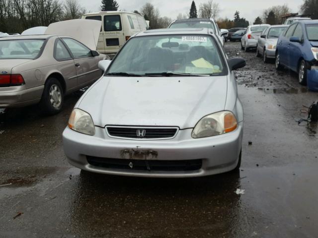 2HGEJ8640WH620879 - 1998 HONDA CIVIC EX SILVER photo 9