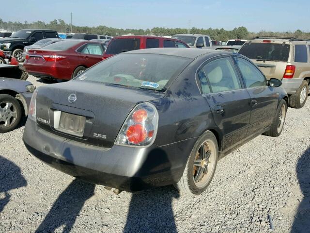 1N4AL11D95C376579 - 2005 NISSAN ALTIMA S GRAY photo 4