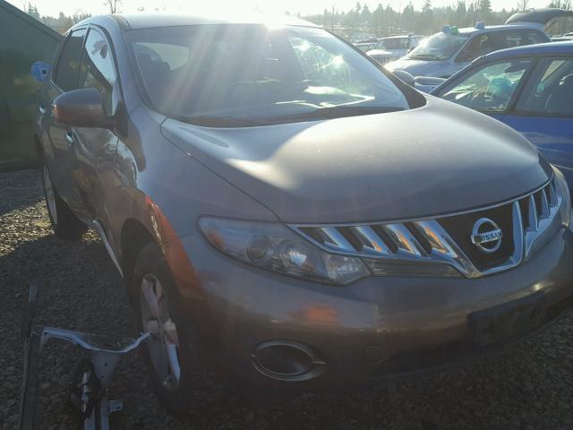 JN8AZ1MW2AW111361 - 2010 NISSAN MURANO S GOLD photo 1