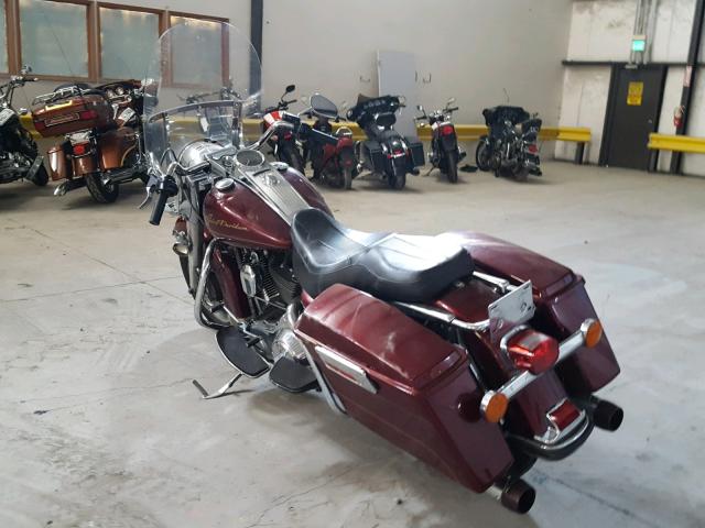 1HD1FB4108Y682889 - 2008 HARLEY-DAVIDSON FLHR MAROON photo 3