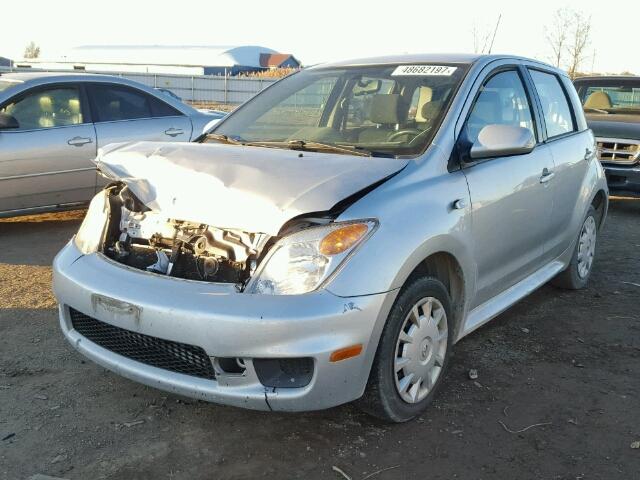 JTKKT624365004454 - 2006 TOYOTA SCION XA SILVER photo 2