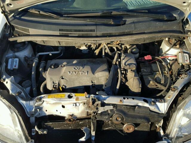 JTKKT624365004454 - 2006 TOYOTA SCION XA SILVER photo 7