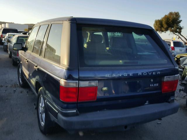 SALPM16461A451537 - 2001 LAND ROVER RANGE ROVE BLUE photo 3