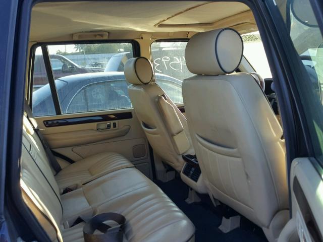 SALPM16461A451537 - 2001 LAND ROVER RANGE ROVE BLUE photo 6