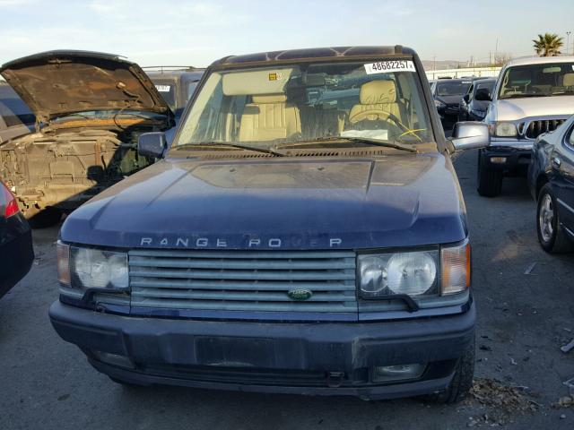 SALPM16461A451537 - 2001 LAND ROVER RANGE ROVE BLUE photo 9