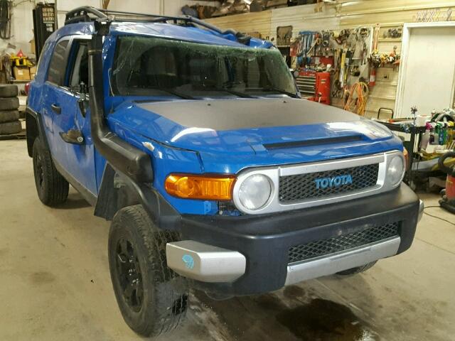 JTEBU11FX8K031788 - 2008 TOYOTA FJ CRUISER BLUE photo 1