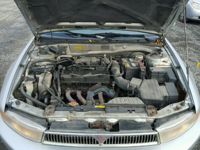 4A3AA46G4YE062591 - 2000 MITSUBISHI GALANT ES SILVER photo 7