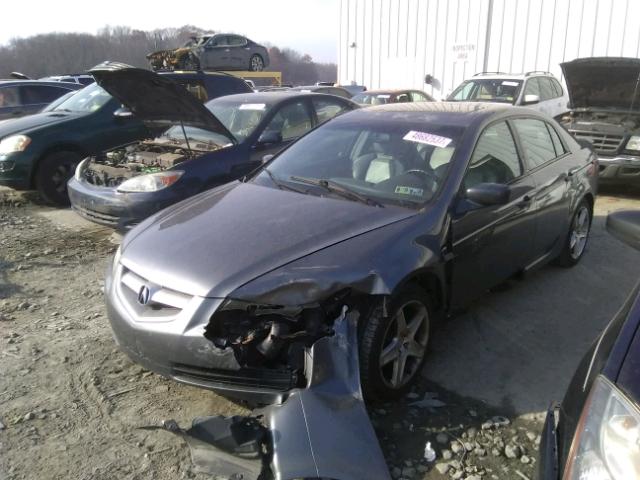 19UUA66204A007476 - 2004 ACURA TL GRAY photo 2