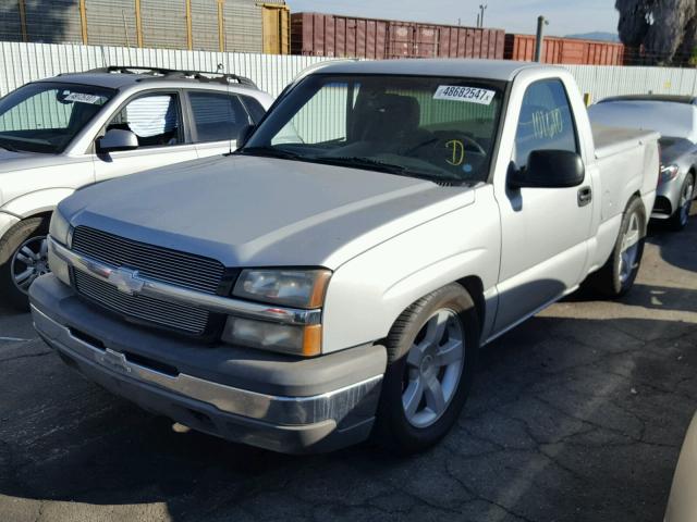 1GCEC14V63Z242784 - 2003 CHEVROLET SILVERADO SILVER photo 2