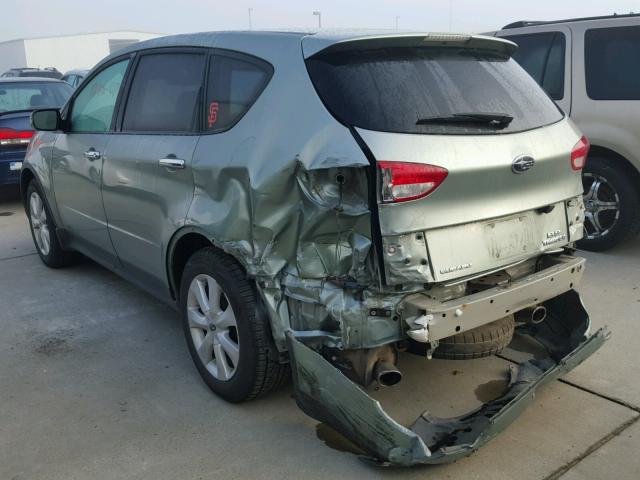 4S4WX83D774406178 - 2007 SUBARU B9 TRIBECA GREEN photo 3