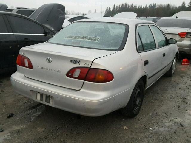 2T1BR12E6XC748376 - 1999 TOYOTA COROLLA VE SILVER photo 4