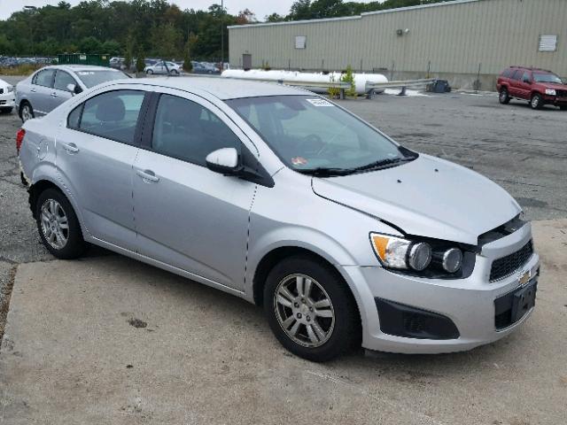 1G1JB5SH9C4108993 - 2012 CHEVROLET SONIC LS 银色 照片 1