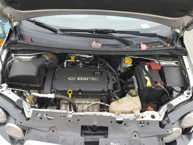 1G1JB5SH9C4108993 - 2012 CHEVROLET SONIC LS 银色 照片 7