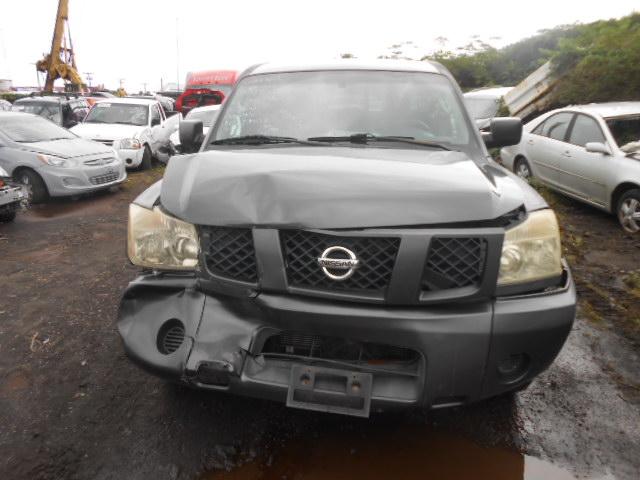 1N6AA06A85N507964 - 2005 NISSAN TITAN XE GRAY photo 7