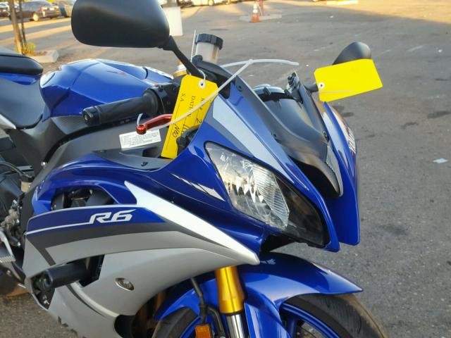 JYARJ16Y1FA009005 - 2015 YAMAHA YZFR6 C BLUE photo 9