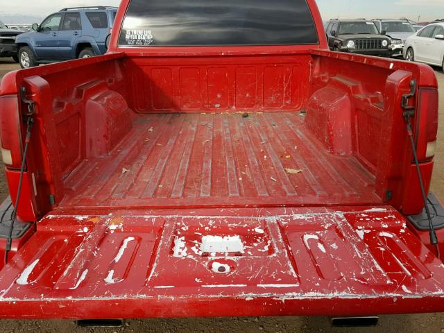 1GTCS14X738159706 - 2003 GMC SONOMA RED photo 6