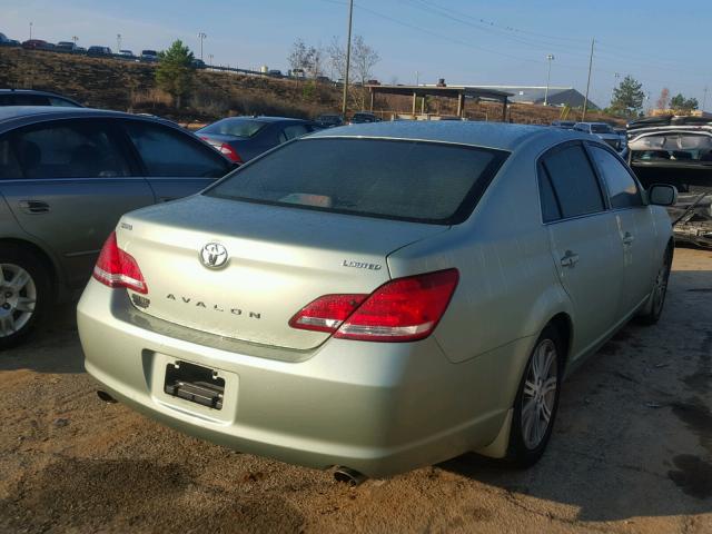 4T1BK36B76U123207 - 2006 TOYOTA AVALON XL GREEN photo 4