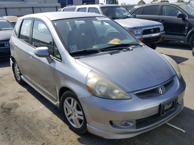JHMGD38677S035452 - 2007 HONDA FIT S 灰色 照片 1