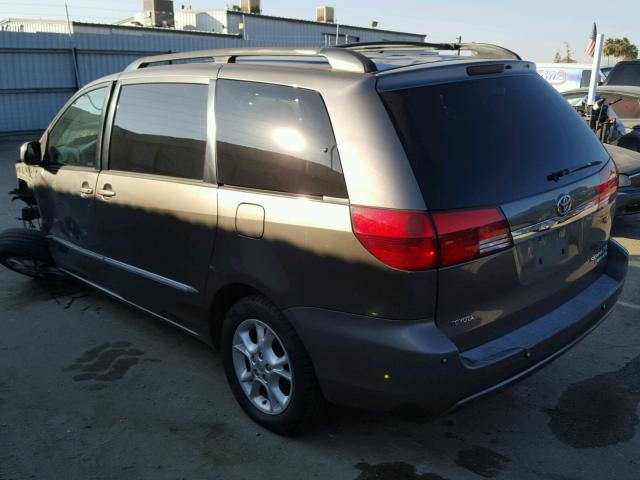 5TDBA22C95S041076 - 2005 TOYOTA SIENNA XLE GRAY photo 3