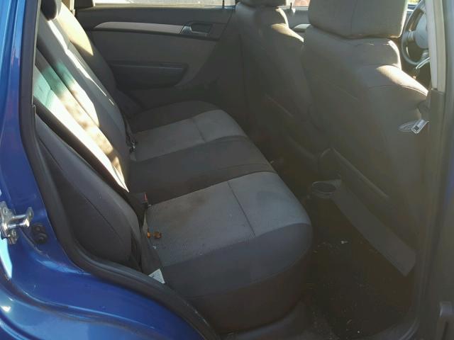 KL1TD66E69B336784 - 2009 CHEVROLET AVEO LS BLUE photo 6