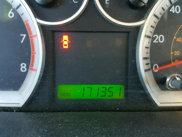 KL1TD66E69B336784 - 2009 CHEVROLET AVEO LS BLUE photo 8