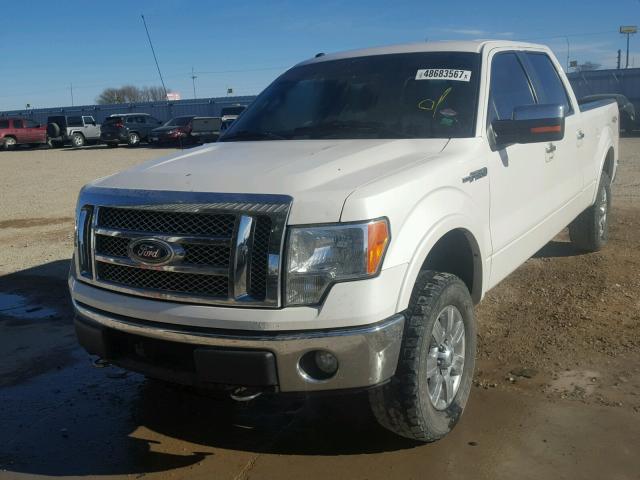 1FTFW1EF9BFB56534 - 2011 FORD F150 SUPER WHITE photo 2