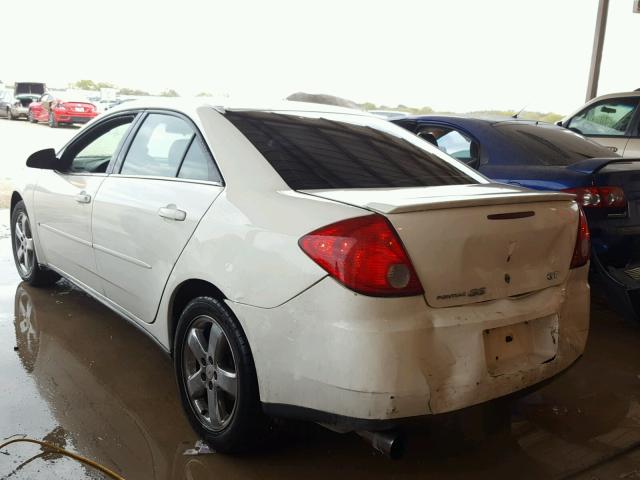 1G2ZH58N674122091 - 2007 PONTIAC G6 GT WHITE photo 3