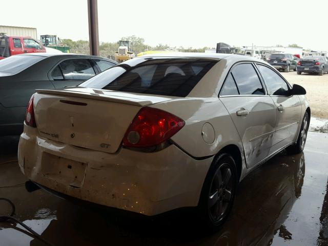 1G2ZH58N674122091 - 2007 PONTIAC G6 GT WHITE photo 4