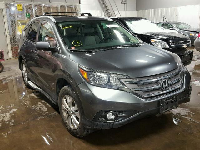 2HKRM4H75CH631516 - 2012 HONDA CR-V EXL BLACK photo 1