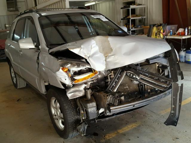 KNDJF723277364845 - 2007 KIA SPORTAGE E SILVER photo 1