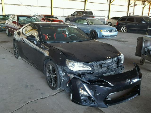 JF1ZNAA14D2720892 - 2013 TOYOTA SCION FR-S CHARCOAL photo 1