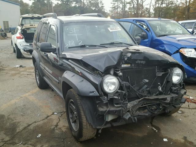 1J4GK38K65W577114 - 2005 JEEP LIBERTY RE BLACK photo 1