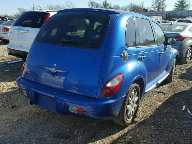 3A8FY68B06T364497 - 2006 CHRYSLER PT CRUISER BLUE photo 4